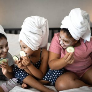 Kids spa funtime